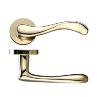 Door Handles on Rose