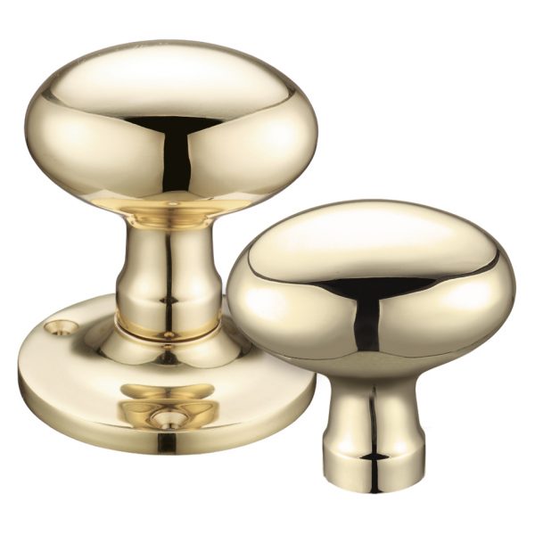 Fulton & Bray | Oval Mortice Knob