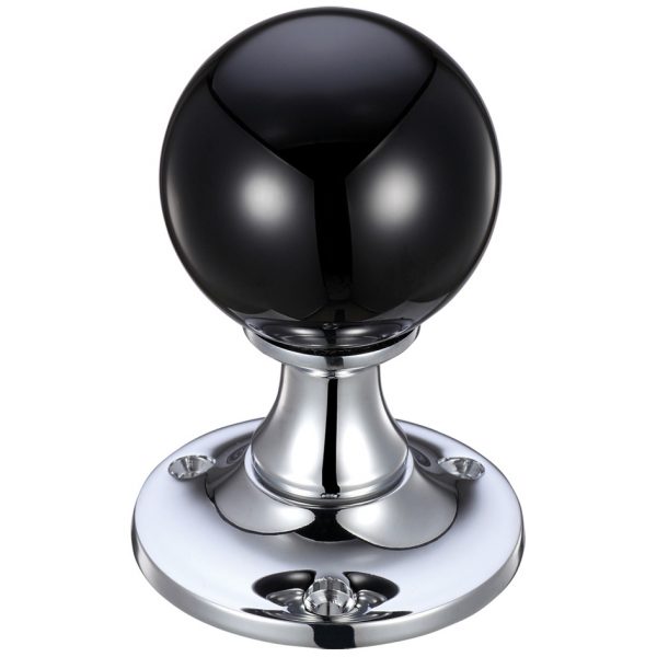 Fulton & Bray | Glass Ball Mortice Knob