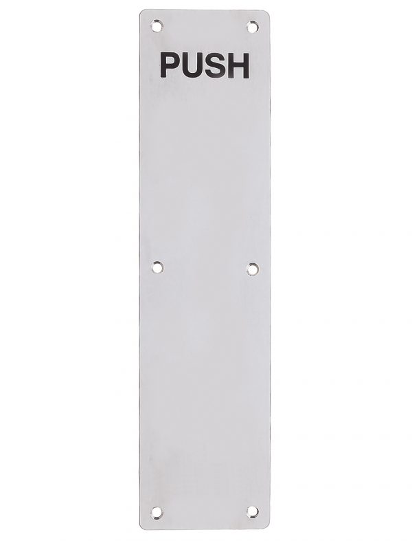 Zoo | "Push" & Blank Finger Plates