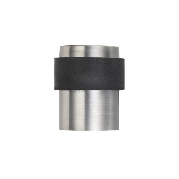 Zoo | Door Stop - Floor Mounted - Round Collared Flat Top