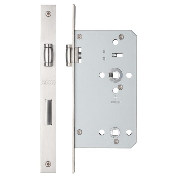 Vier | Roller Bathroom Lock - 78mm c/c