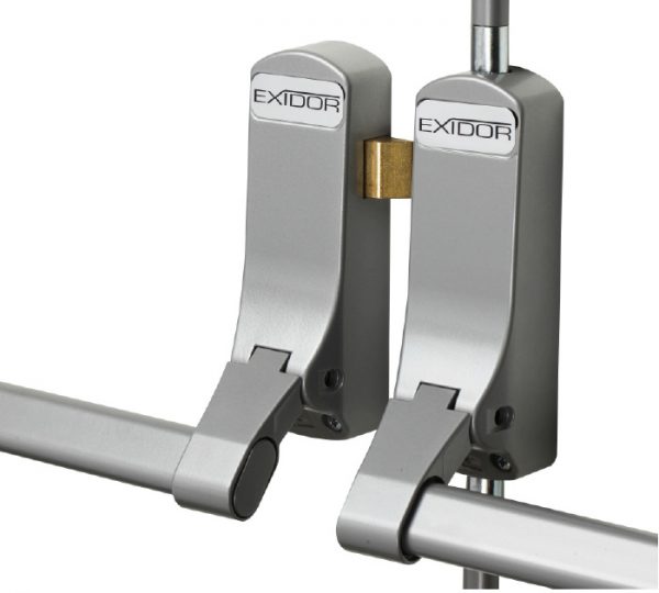 Exidor | 284/285 Double Door Panic Bolt Set