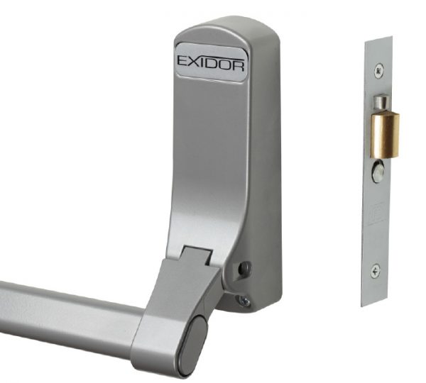 Exidor | 305 Panic Mortice Actuator with Cylinder Mortice Night Latch