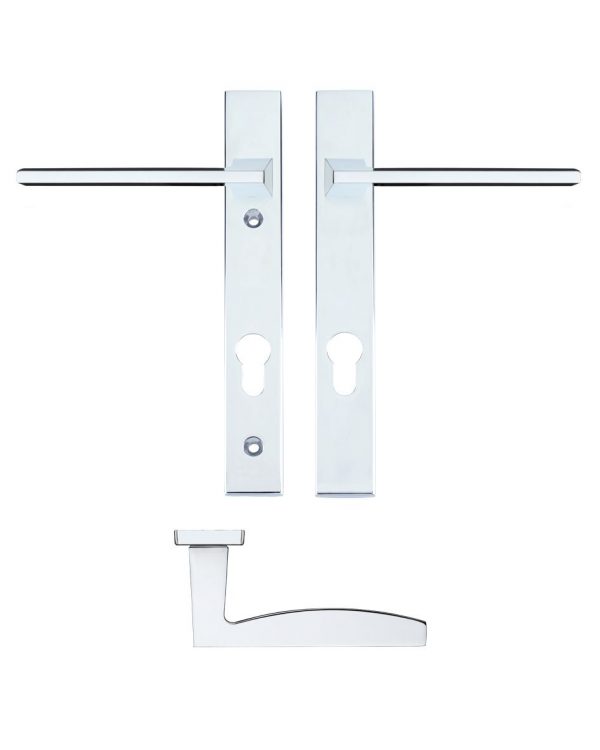 Rosso Maniglie | Pavo Lever On Narrow Backplate