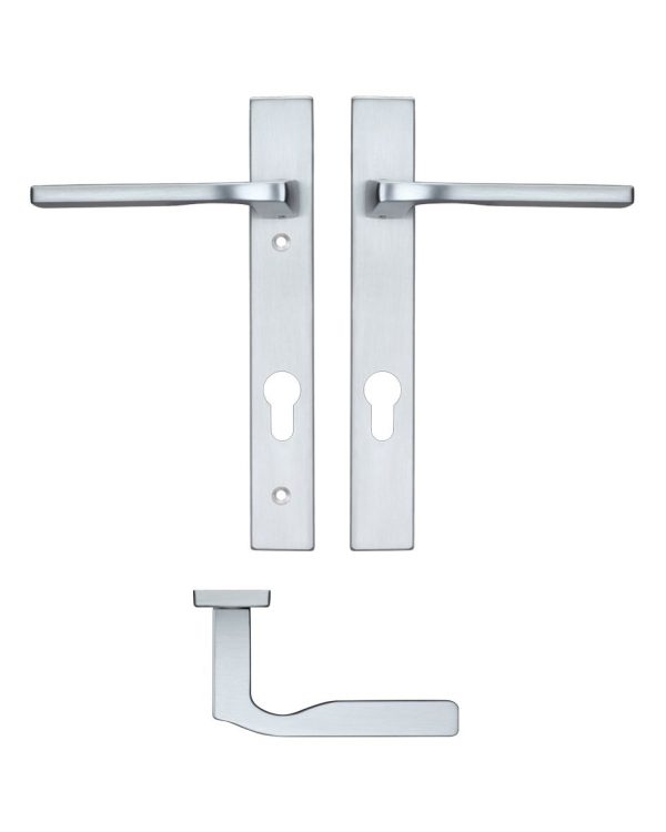 Rosso Maniglie | Vela Lever On Narrow Backplate