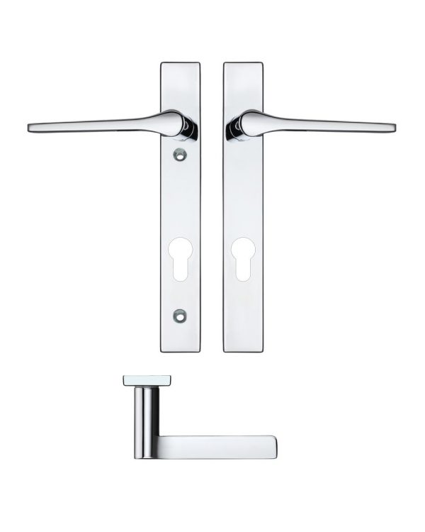 Rosso Maniglie | Draco Lever On Narrow Backplate